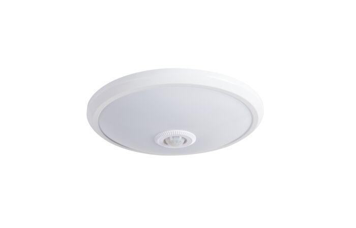 KANLUX Svítidlo LED FOGLER 14W 800lm 4000K s čidlem IP20 bílá