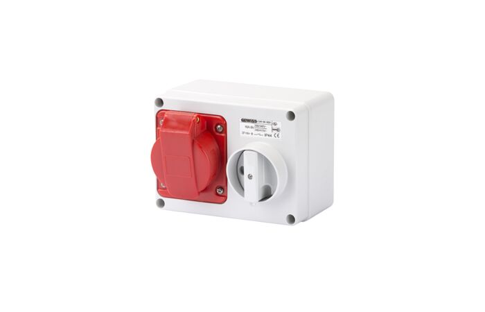 GEWISS Kombinace GW66009 16A 5P/400V IP44