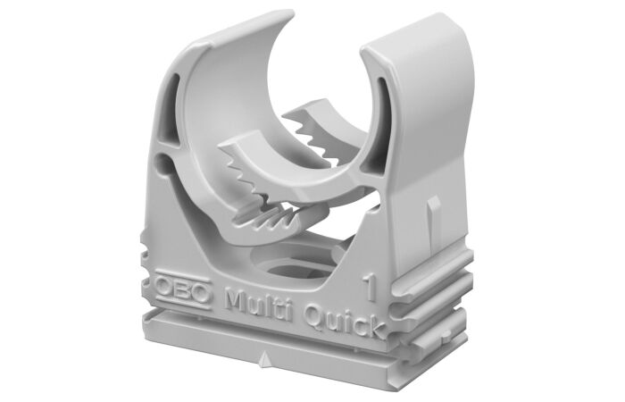 OBO BETTERMANN Příchytka Multi-Quick 15-19mm PA světle šedá