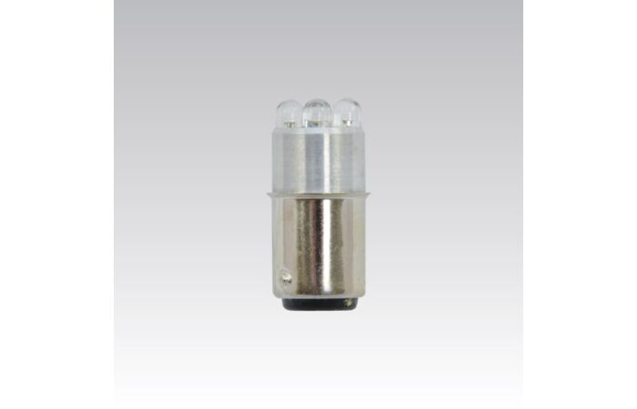 NBB Žárovka LED 0,36W 230V AC/DC B15d bílá