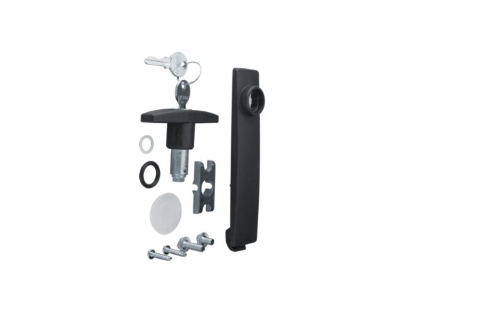 Uzávěr s rukojetí pro skříně FG s uzamyk