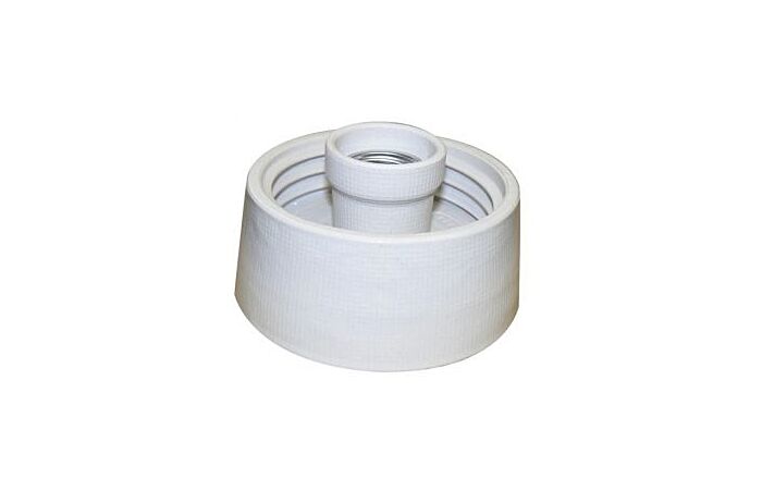 KERAMTECH Svítidlo 5716 60W E27 armatura rovná porcelán IP20