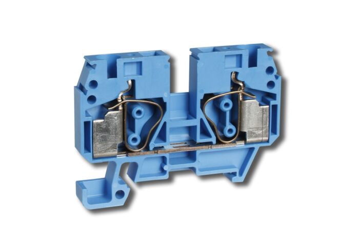 Svorka EURO Q6 tm.modrá řadová bezšroub.