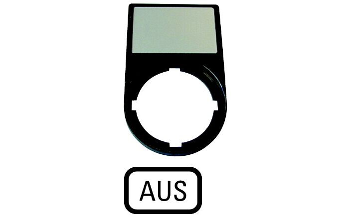 M22S-ST-D5 Nosič štítků, komplet