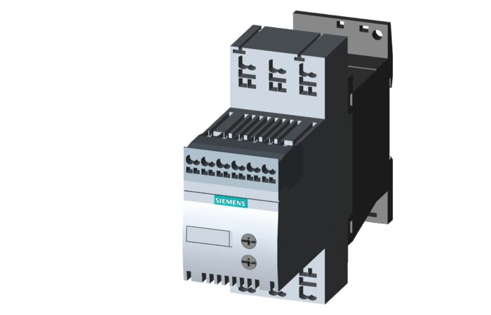 SIEMENS Softstartér S00, 3,6A, 1,5kW/400V, 40 stupňů, AC200-480V, AC/DC 110-230V