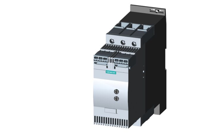 SIEMENS Softstartér S2, 72A, 37kW/400V, 40 stupňů, AC200-480V, AC/DC 110-230V