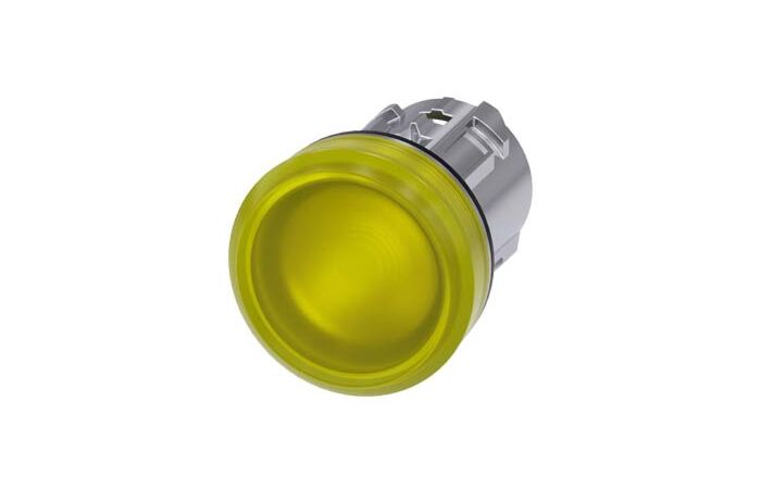 SIEMENS Signálka 3SU1051-6AA30-0AA0 žlutá