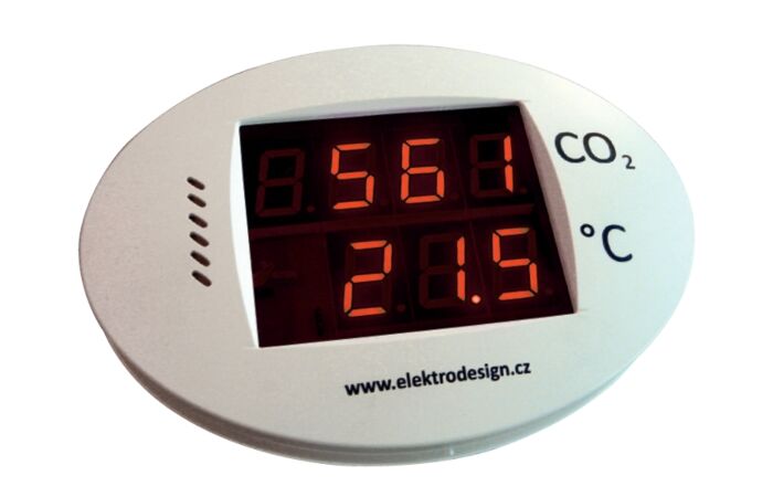 ELEKTRODESIGN Detektor koncentrace CO2