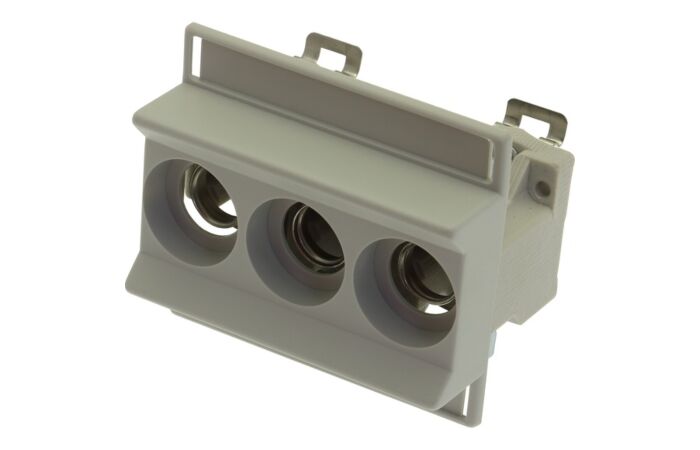 3 POLE BASE FOR DO1 FUSES 3P pojistkový