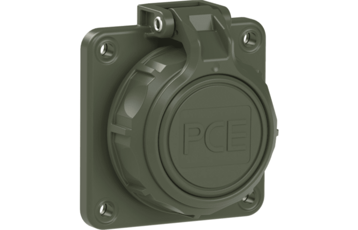 Zásuvka 16A/230V 3-pól. IP68 vest.
