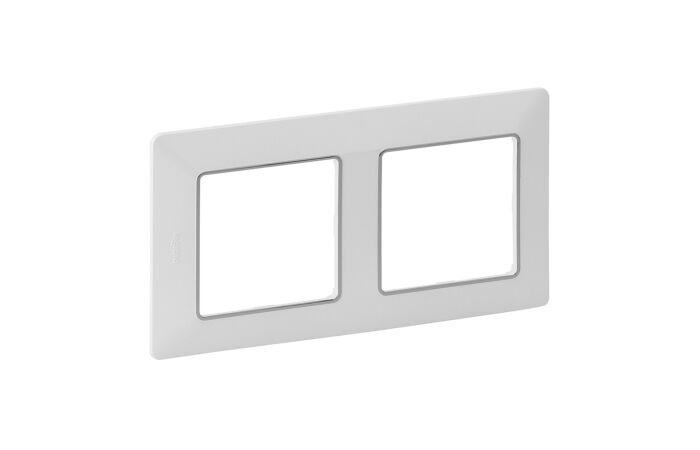 LEGRAND Rámeček VALENA LIFE 754032 dvojnásobný bílá chrom