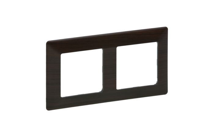 LEGRAND Rámeček VALENA LIFE 754172 dvojnásobný dřevo tmavé