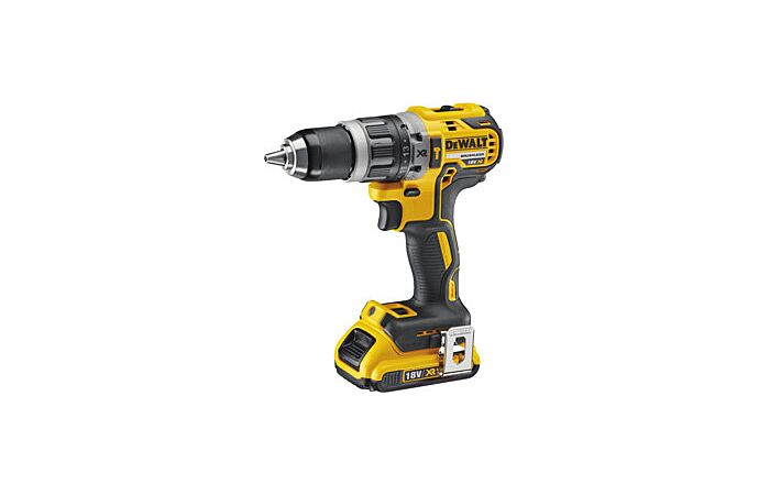 DeWALT Vrtačka příklepová AKU DCD796D2 18V 2x2,0Ah XR Li-Ion, kufr T-STAK