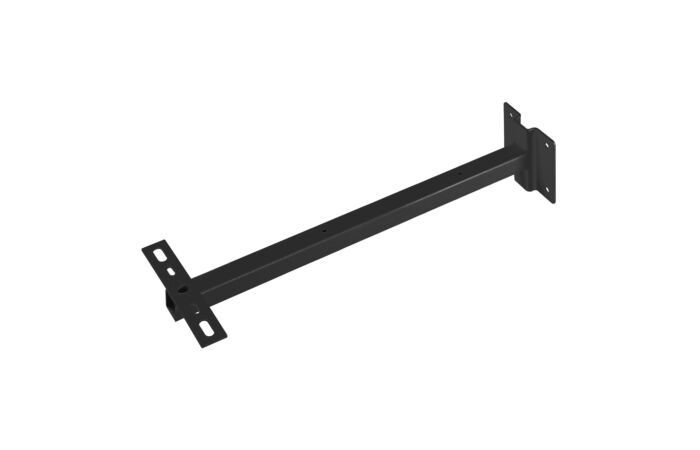 SLV Držák nástěnný pro venkovní nosník a reflektor MILOX černý 50 cm