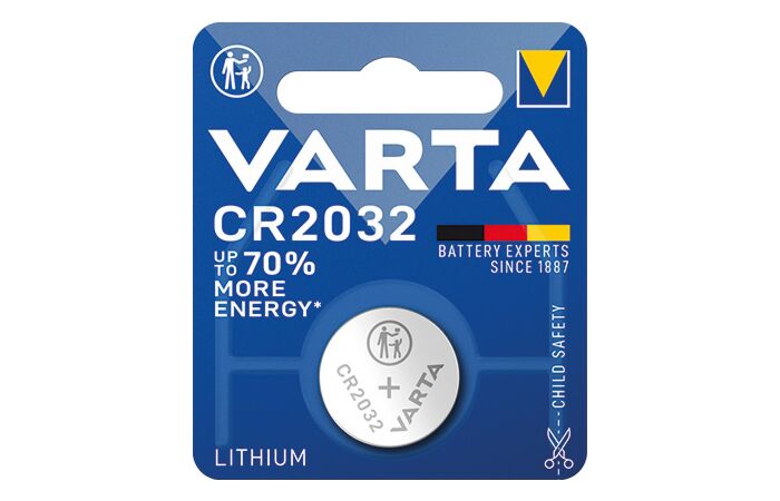 VARTA Baterie LITHIUM CR2032 20x3,2 3V blistr 1ks