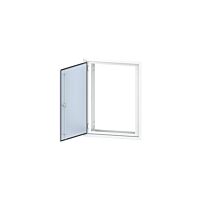 OEZ Rozvodnicová skříň pro zapuštěnou montáž, jednokřídlové dveře, neprůhledné,  873 x 678 x 157, řady 5, rozteč 150 mm, počet modulů  23, krytí IP54,  ocel-plech, typ RZE-Z-0806015-EI30S