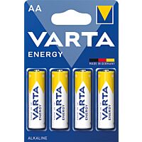 VARTA Baterie tužková ALKALINE Energy R6 1,5V AA blistr 4ks