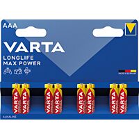 VARTA Baterie AAA mikrotužková R3 MAX Power BL8
