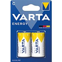 VARTA Baterie malý mono ALKALINE Energy R14 blistr 2 ks