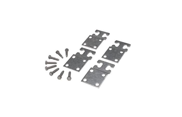 GE Závěs ARIA E/054000-107 na zeď - nerez, sada 4 ks