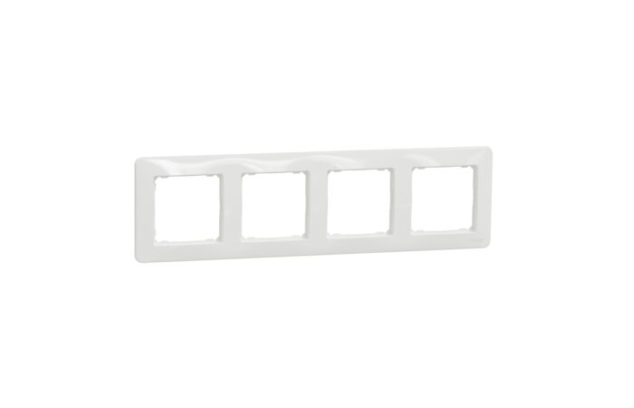 SCHNEIDER Sedna Design & Elements Rámeček čtyřnásobný bílá