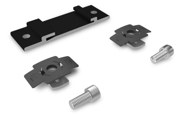 K2 SYSTEMS Sada InsertionRail 2.0 Black