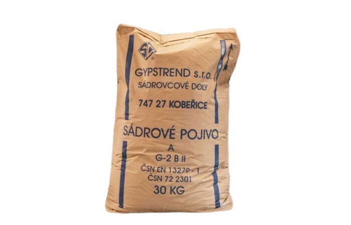 GYPSTREND  Sádra balená stavební 30kg šedá