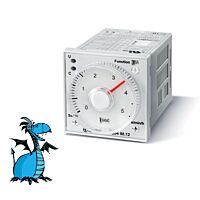 FINDER Časové relé 88.12.0.230.0002, 2P/5A, 24-230V AC/DC
