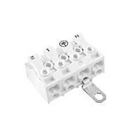 ELECTRO-TERMINAL Svorkovnice SLK 3/4 E-SCHR (N-E-1-2) pro svítidla, bezšroubová