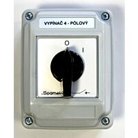 SPAMEL Spínač LK 16R/2.8210 16A 0-1 4p OB2 IP65