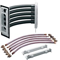 Rohové propojení přípojnic 5-pólové, 250