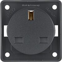 Zásuvka INTEGRO British Stand. ant. mat.