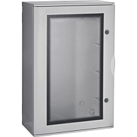 PEDRO Skříň  Rozváděčová s průhlednými dveřmi  velikost 04 (654x434x210)