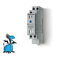 FINDER Časové relé 807102400000, MF, 1Z/ 1A, 24-240V AC/DC