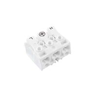 ELECTRO-TERMINAL Svorkovnice SLK 3/3 E-PIEC (N-E-L) pro svítidla, bezšroubová