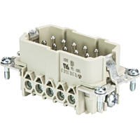 WIELAND Díl 70.310.1040.0 500V 16A pro konektor 10-pólový+PE vidlicový