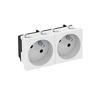 OBO BETTERMANN Zásuvka 2 násobná, šikmá STD-F3 RW2