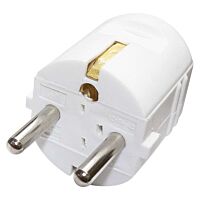 EMOS Vidlice 250V/16A přímá IP20 bílá