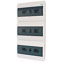 EATON Skříň BC-O-3/54-ECO, 54TE, na omítku, průhledná dvířka, IP40