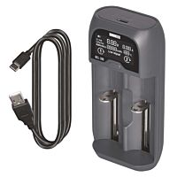EMOS Nabíječka N9221 baterií BCL-20D, USB, 1-2x AAA, AA, C, SC