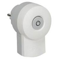 LEGRAND Vidlice 230V/16A zalomená plast IP20 bílá