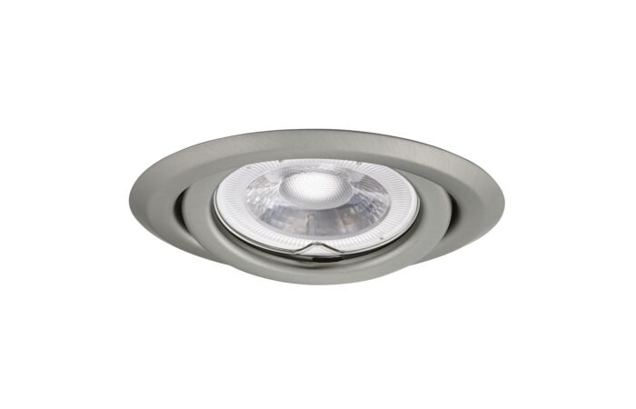 KANLUX Svítidlo CT-2115-CM 50W Gx5,3 12V halogenové podhledové výklopné IP20 chrom matný