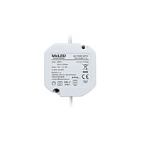 MCLED Napaječ LED DC12V/1A, pro LED pásky 12W, do elektroinstalační krabice, IP67