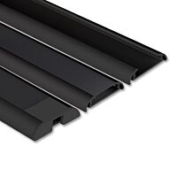 Profil AL 40/9mm PXA komplet černý 2m