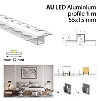 Hliníkový profil pro sádrokartony AU 1m