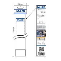 Hliníkový profil pro sádrokartony AX 1m