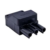 Zástrčka BCS-3/M1-N s šr. krytem, dvojit