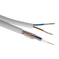 Kabel RG59+2x0,75mm koaxiální 75ohm