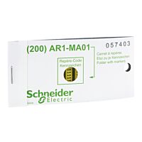 SCHNEIDER AR1MB01F Označovací štítek "F"