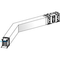 SCHNEIDER KSA630DLC43B Koleno 630 A horizontální n